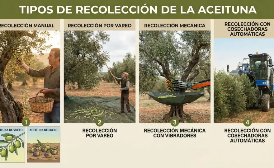 Recolección de la Aceituna - Claves para un Aceite de Calidad