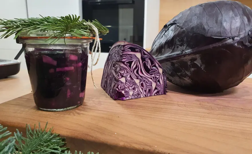 Rotkohl fermentieren - so gelingt der Vorrat im Glas