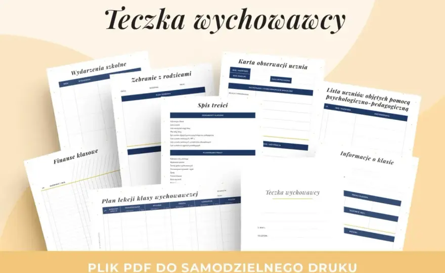 Co powinna zawierać teczka wychowawcy? Kluczowe dokumenty i porady