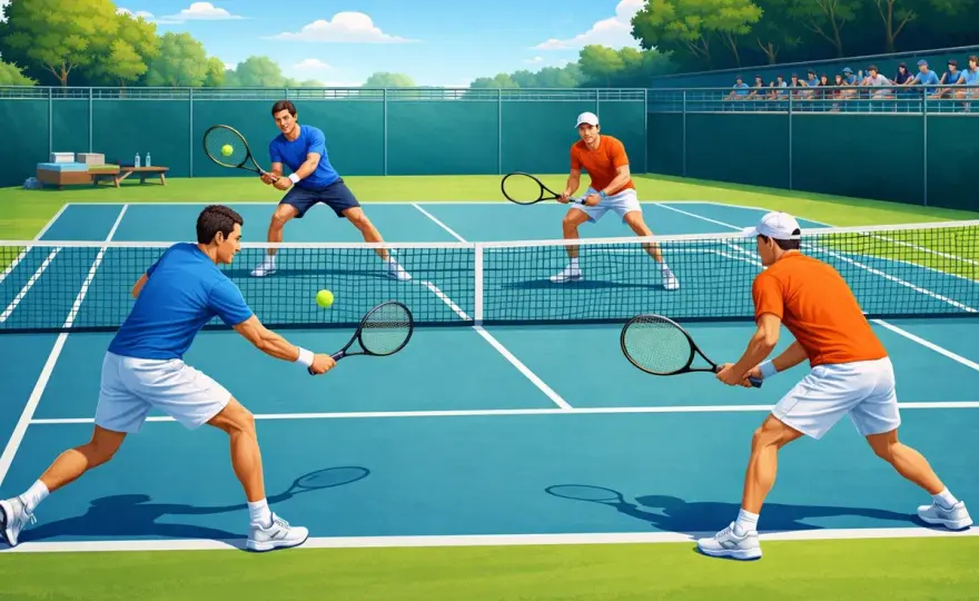 Tenis debel - zasady, taktyka i błędy. Wygrywaj więcej!