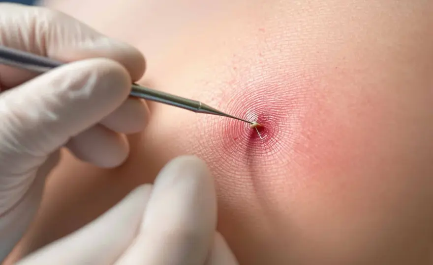 Fil résorbable infecté - quels signes doivent alerter ?