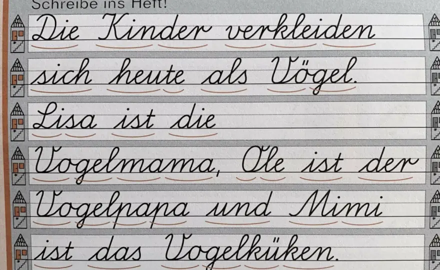 Schreibschrift lernen - Merksprüche, die wirklich helfen