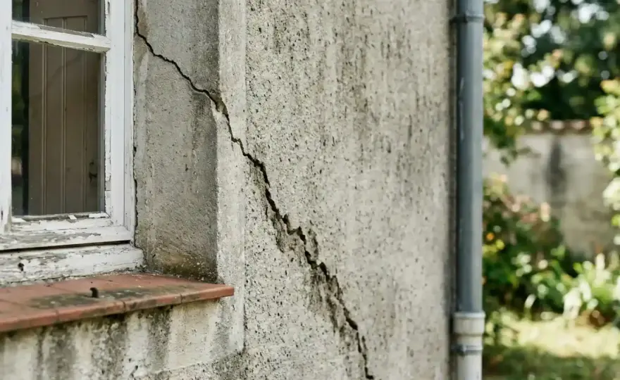 Fissure mur extérieur - Diagnostiquer et réparer sans erreur