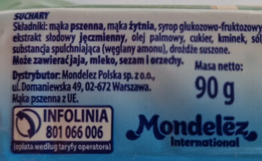 Czy Suchary Beskidzkie są zdrowe? Analiza składu i wartości odżywczych