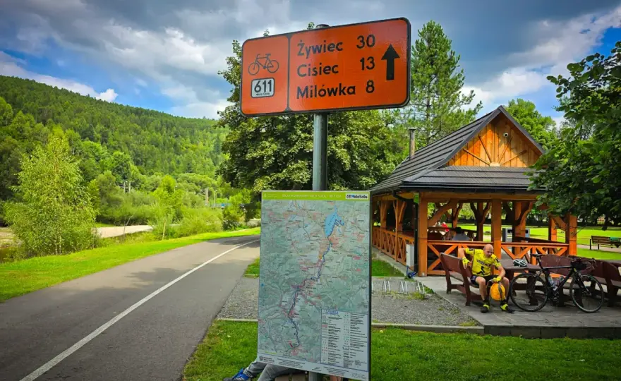 Velo Soła - jak najlepiej zaplanować wycieczkę z Rajczy do Żywca?