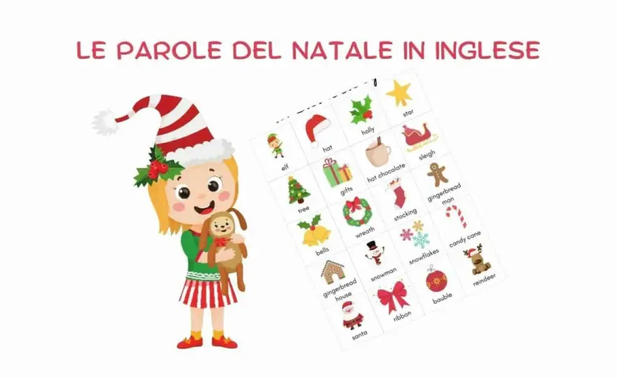 Parole di Natale dalla A alla Z - vocaboli e traduzioni inglesi