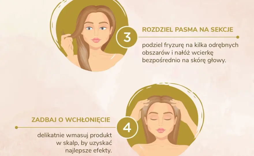 Jak używać wcierki do włosów, by nie podrażniać skóry?