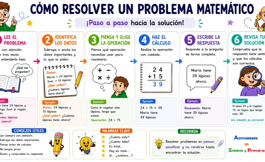 Matemáticas 4º Primaria - Claves para entender y resolver problemas