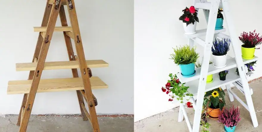 Jak zrobić kwietnik-drabinkę? Prosty poradnik DIY dla każdego