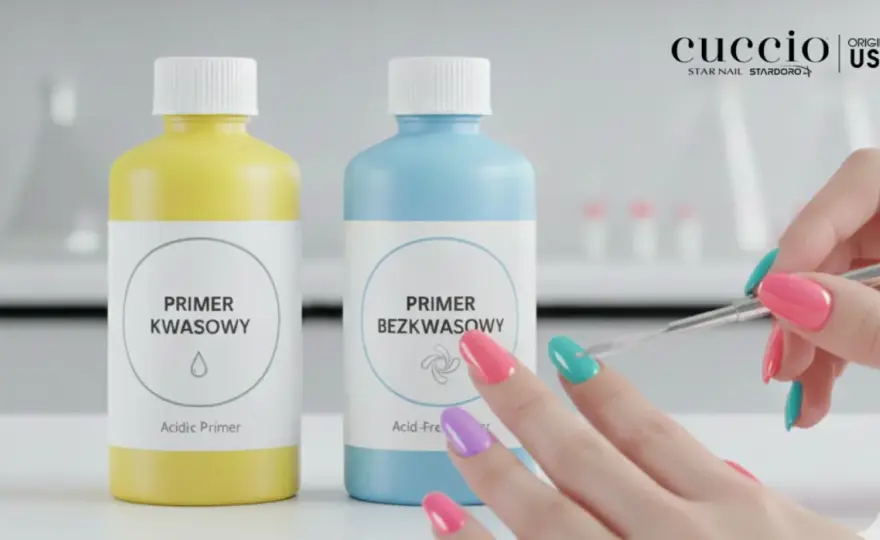 Primer do paznokci: Kwasowy czy bezkwasowy? Wybierz dla trwałości!