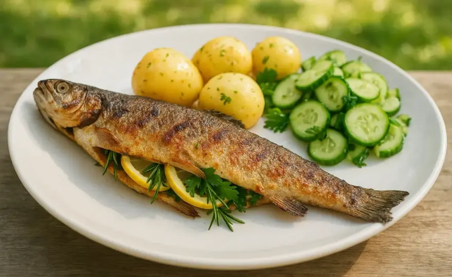 Pstrąg z grilla idealny? Sekret soczystej ryby!