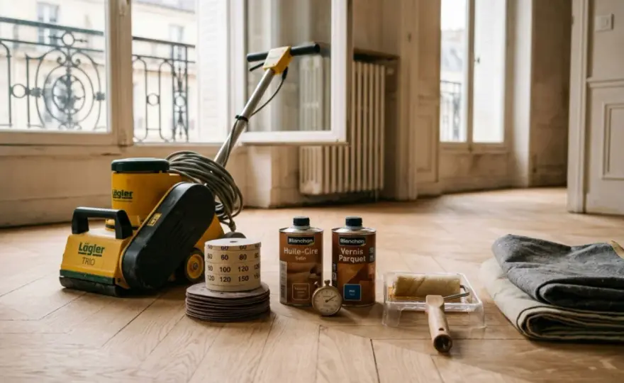 Rabot parquet ou ponceuse - Votre guide rénovation sol parfait