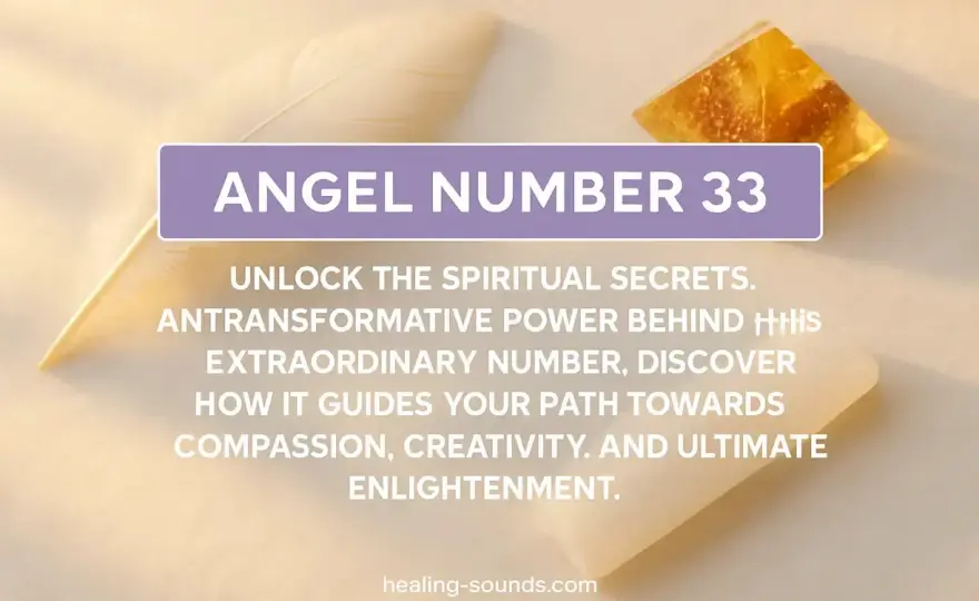 Número 33 - Significado espiritual y cómo aplicarlo a tu vida