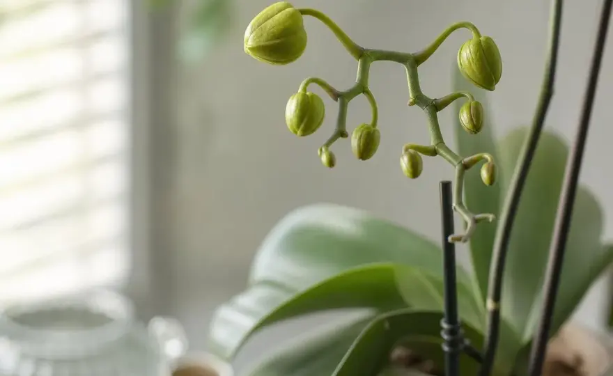 Orchidée en boutons - quand l’arroser sans faire tomber les fleurs