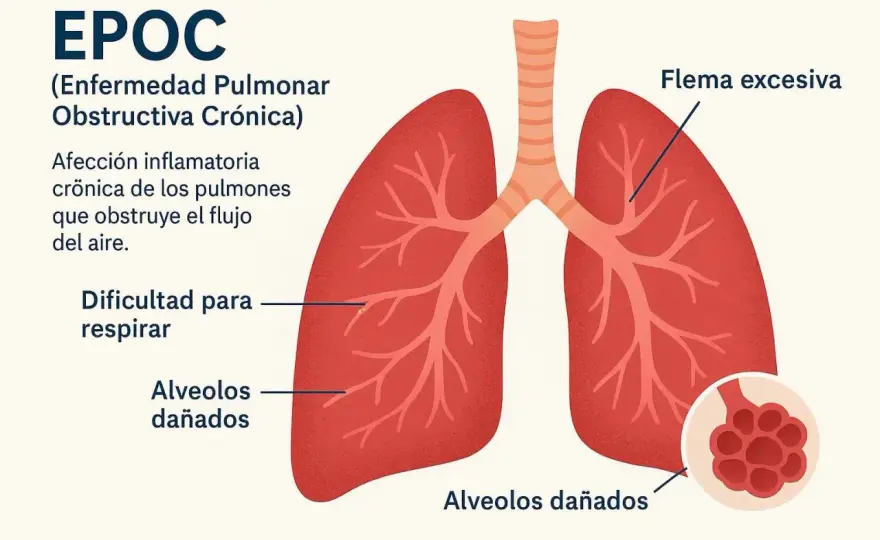 Frío en los pulmones - causas comunes y cuándo consultar