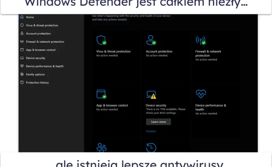 Windows Defender - Czy wystarcza? Ustawienia i błędy