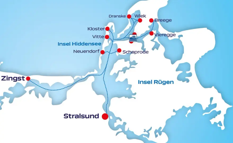 Hiddensee Lage und Anreise - Dein Guide zur Insel