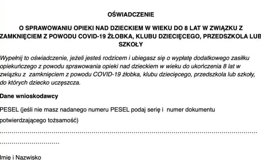 Zasiłek opiekuńczy ZUS - Jak dostać 80% pensji i uniknąć błędów?