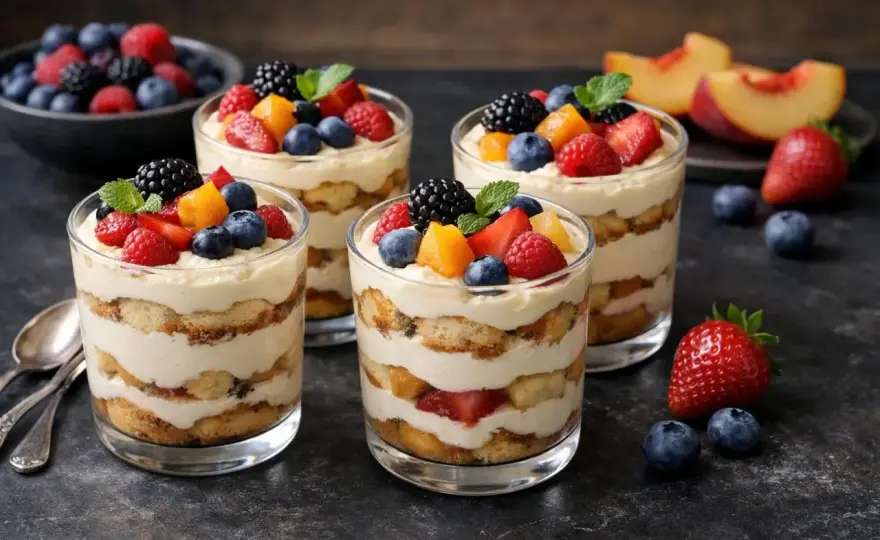 Desserts aux fruits de saison - 4 bases simples et astuces
