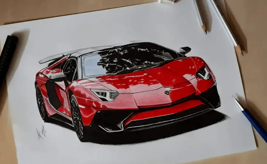 Jak narysować Lamborghini? Proste kroki do mistrzostwa