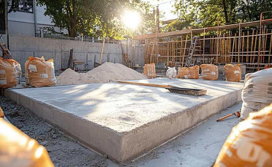 Terrasse en béton - faut-il la déclarer et quand ?