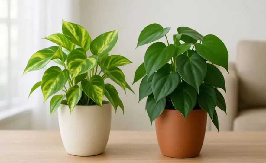 Philodendron oder Efeutute? Unterschiede und Pflege erklärt