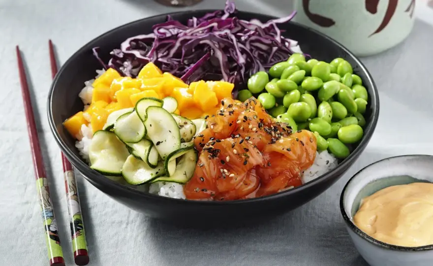 Poke bowl med balans - så bygger du en skål som smakar klart