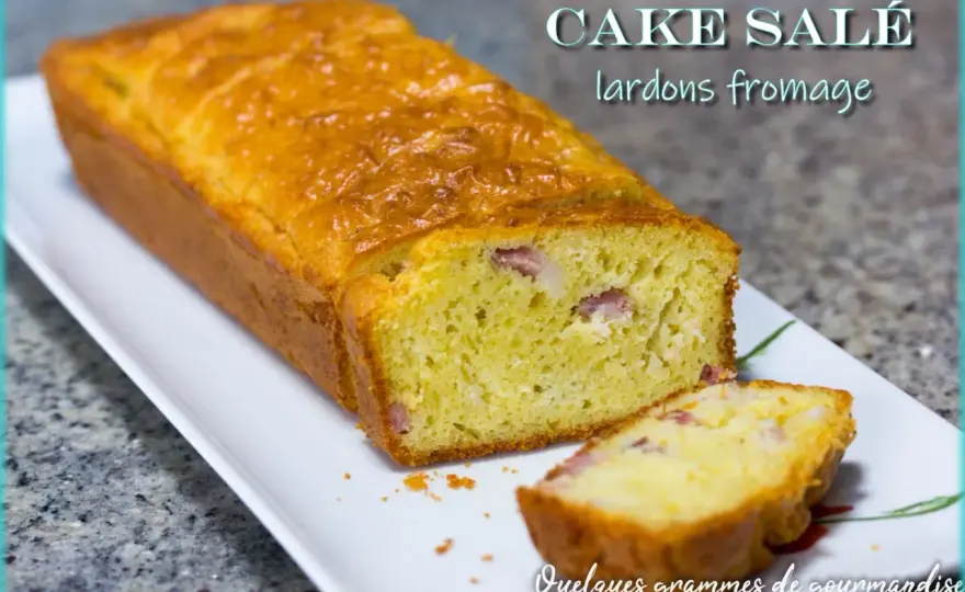 Cake salé aux lardons - Moelleux garanti, saveurs terroir