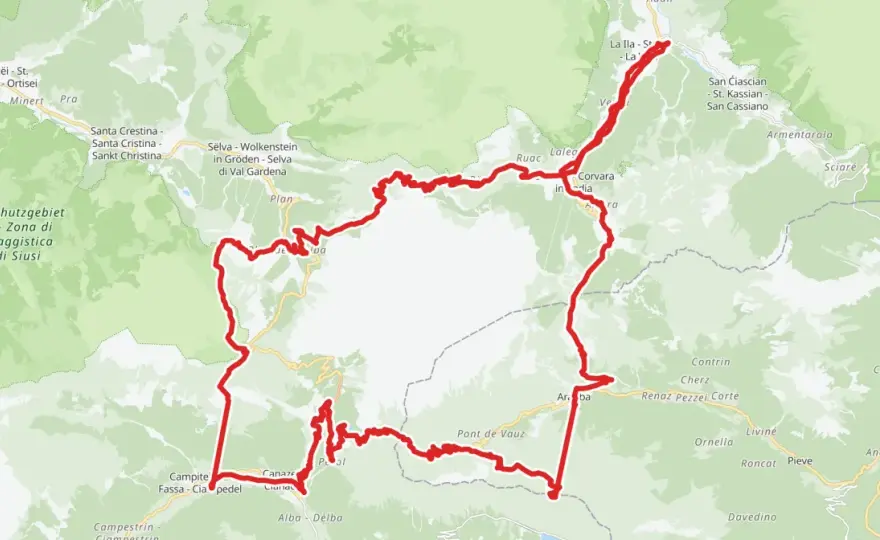 Sellaronda - przewodnik po narciarskiej pętli w Dolomitach