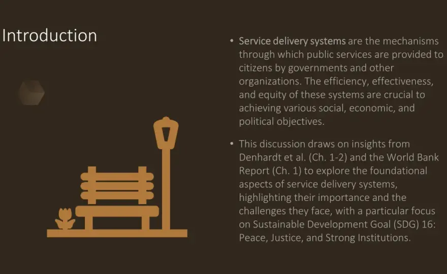 Why Public Administration Matters - Delivering UK Services