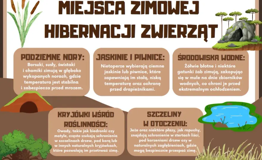Sen zimowy zwierząt - Co naprawdę musisz wiedzieć?