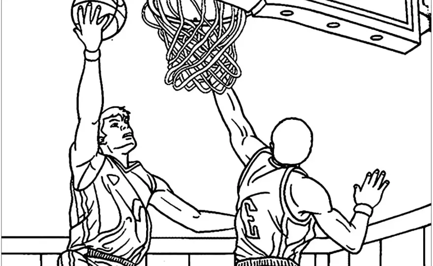Dibujos de baloncesto para colorear - Guía completa