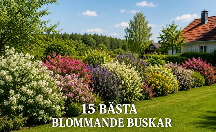 Blommande buskar - Välj rätt & få trädgården att explodera!