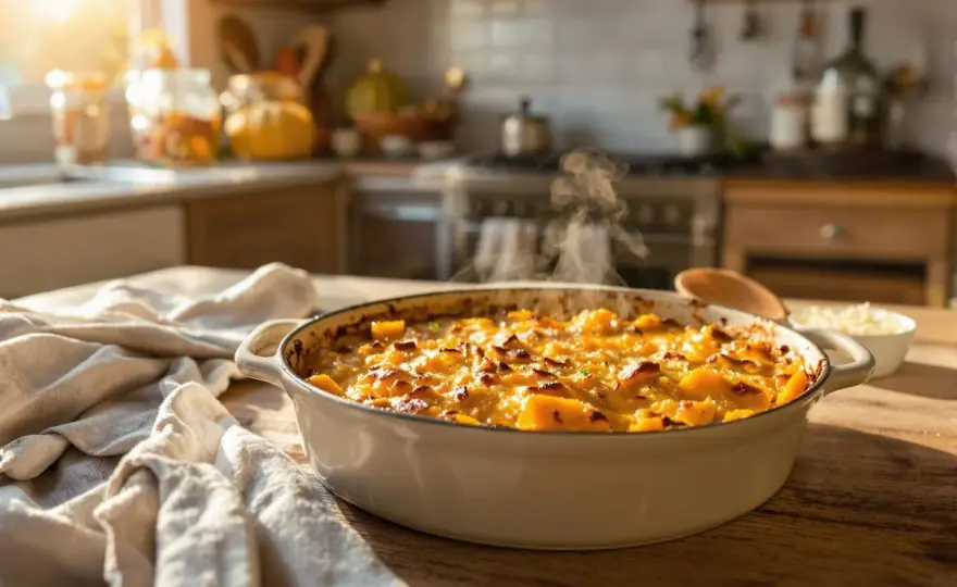 Gratin de courge - L'accompagner sans l'alourdir, c'est facile !