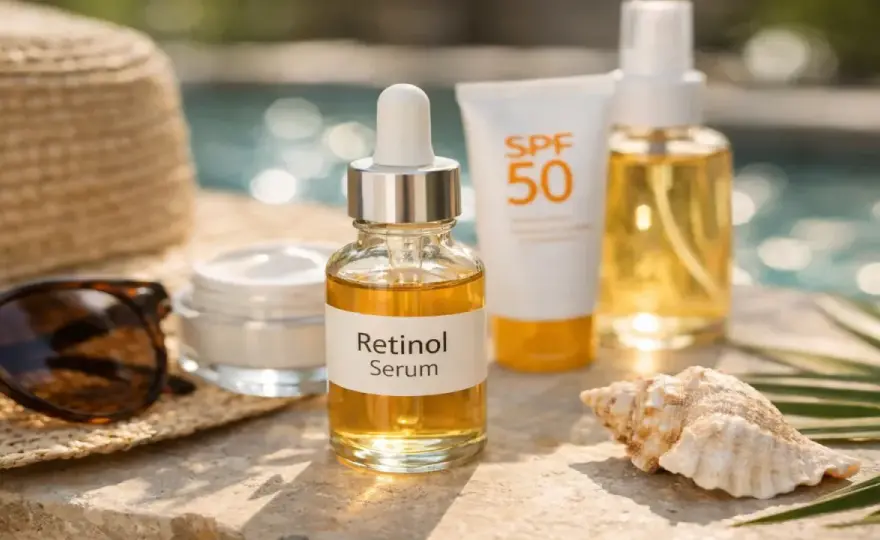 Retinol latem - kiedy stosować, a kiedy zrobić przerwę?