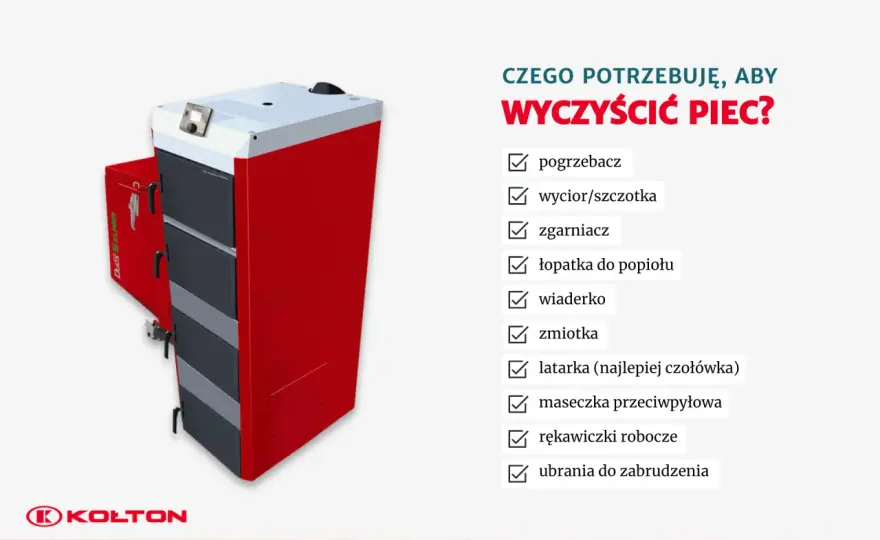 Czyszczenie pieca na ekogroszek - Instrukcja krok po kroku