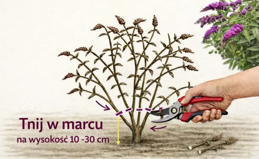 Cięcie budlei - Kiedy i jak, by kwitła jak szalona?