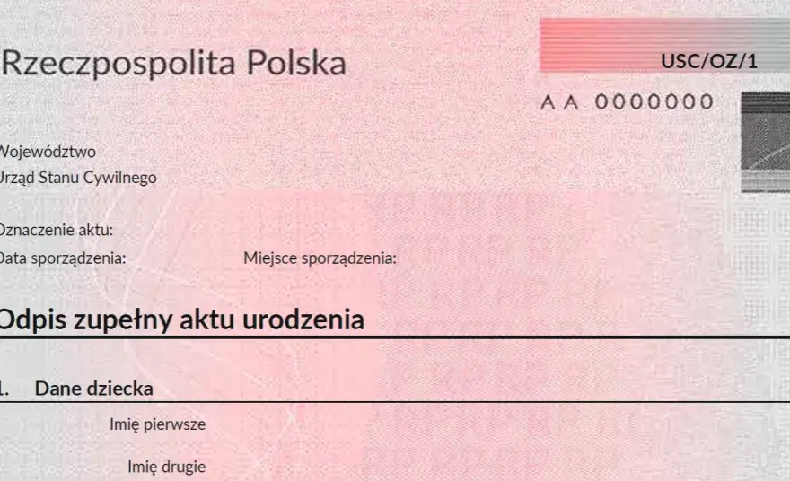 Odpis aktu urodzenia: Kto i na jakich zasadach może go odebrać?