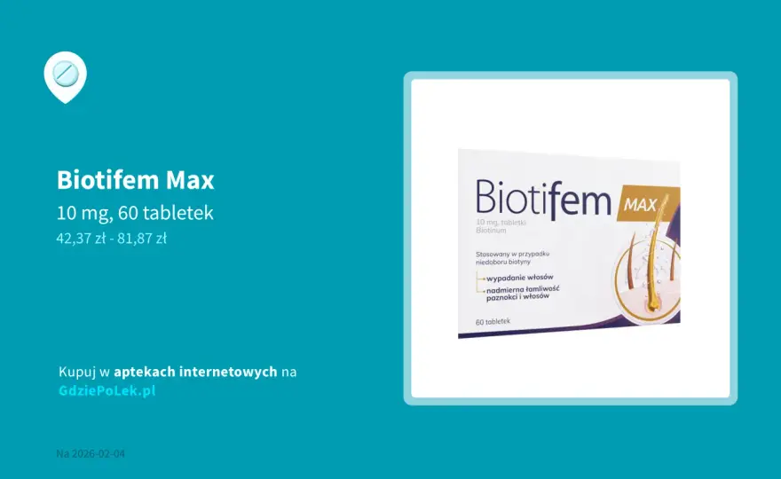 Biotifem Max to lek! Dlaczego to ważne dla Twojego zdrowia?