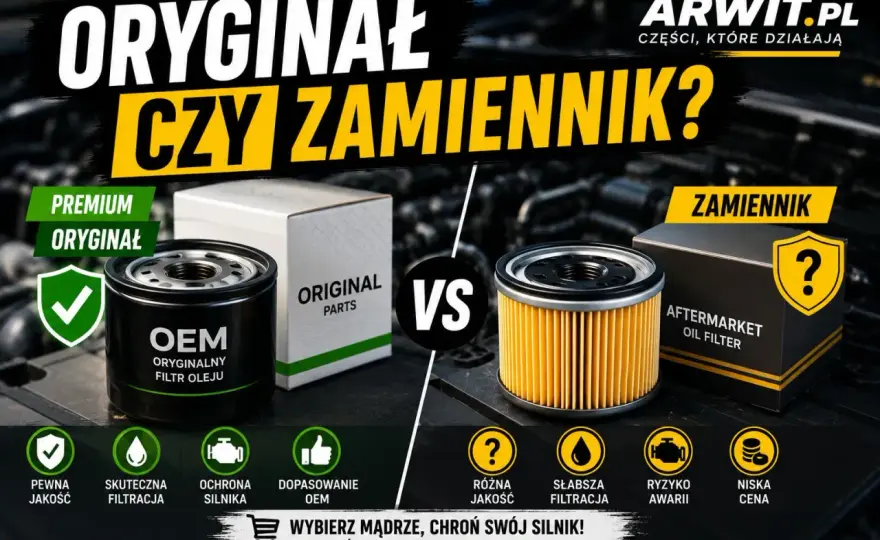 Jakie filtry przy wymianie oleju? Nie wymieniaj wszystkiego!