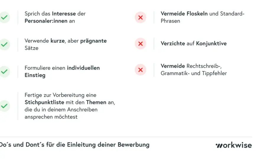 Einleitungssatz Bewerbung - so gelingt der erste Satz im Anschreiben