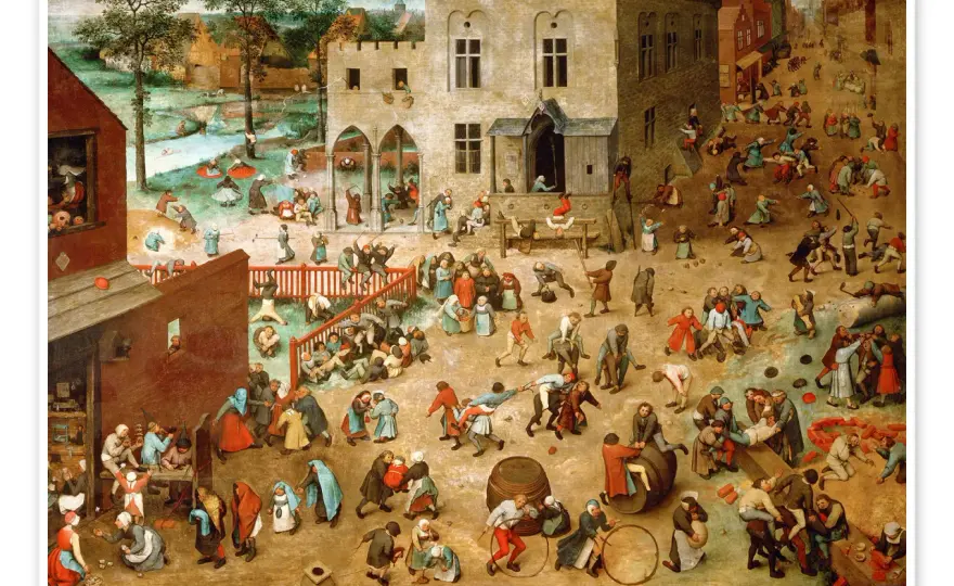 Juegos de niños de Bruegel - Guía para entender la obra y crear