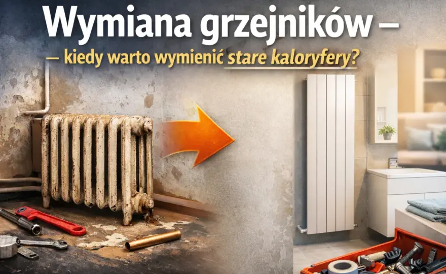 Wymiana grzejnika w bloku: poradnik krok po kroku (2026)