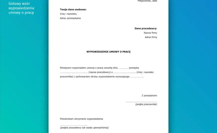 Wypowiedzenie na L4 - Czy można? Jak złożyć i co z zasiłkiem?