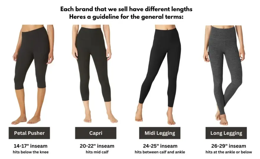 Legging Inseam Explained - Get the Perfect Fit Every Time
