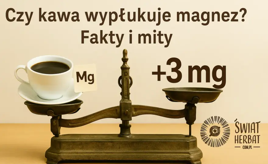 Kawa nie wypłukuje magnezu? Ekspert obala popularny mit!