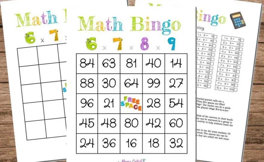 Chcesz zorganizować bingo dla dzieci? Zasady, warianty, szablony!