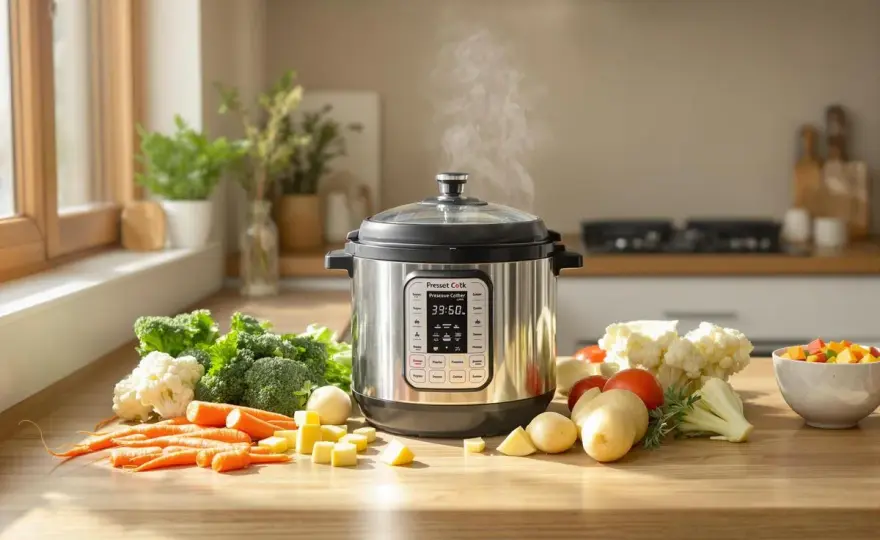 Cuisson légumes cocotte-minute - Le guide des temps parfaits
