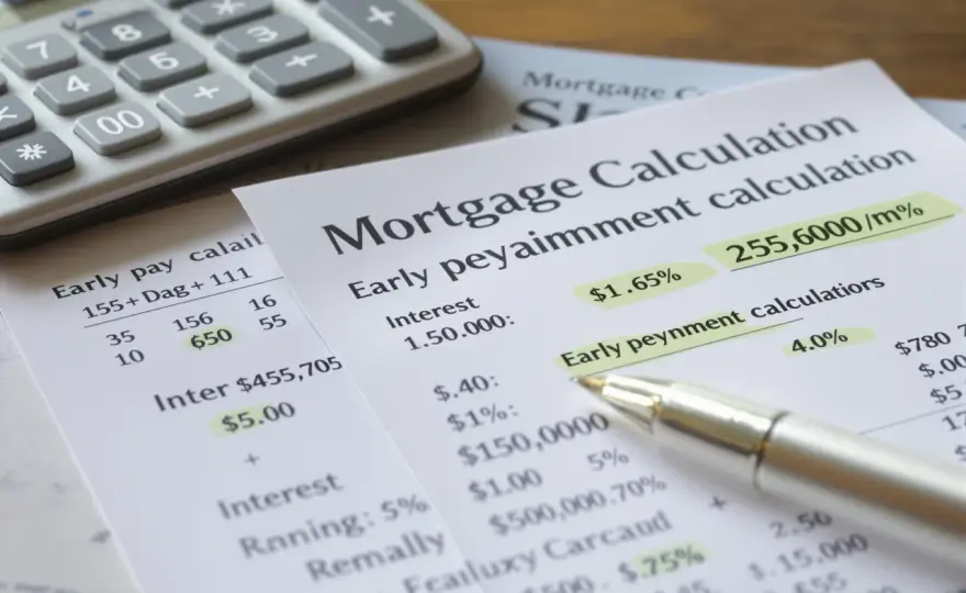 Remboursement anticipé d'un prêt immobilier - les frais à prévoir