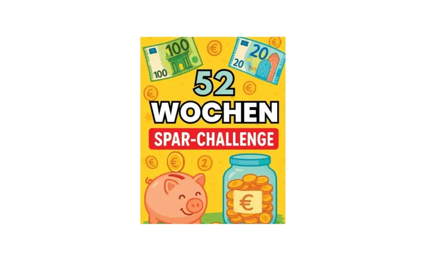 52-Wochen-Challenge Vorlage - So sparst du 1.378€ wirklich!